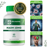 NADH 10mg - 60 Cápsulas 