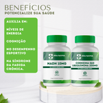 NADH 10mg - 60 Cápsulas Com Coenzima Q10 Ubiquinona 200mg - 60 Cápsulas 