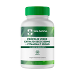 Própolis Verde Extrato Seco 250mg  + Vitamina C 100mg - 60 Cápsulas 