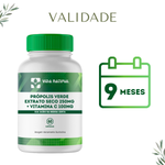 Própolis Verde Extrato Seco 250mg  + Vitamina C 100mg - 60 Cápsulas 