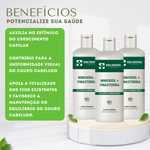 Minoxidil 5% + Finasterida 1% - 120ml Tratamento para Queda Capilar - COMPRE 2 LEVE 3