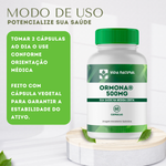 Ormona®  500mg -  60 Cápsulas  