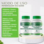 kit Ormona®  500mg -  60 Cápsulas  + Fórmula para prevenir Cabelos Brancos e Grisalhos 30 Cápsulas 