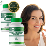 kit Ormona®  500mg -  60 Cápsulas  + Fórmula para prevenir Cabelos Brancos e Grisalhos 30 Cápsulas 
