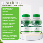 kit Ormona®  500mg -  60 Cápsulas  + Fórmula para prevenir Cabelos Brancos e Grisalhos 30 Cápsulas 