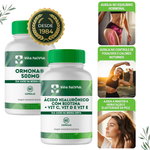 kit Ormona®  500mg - 60 Cápsulas com Ácido Hialurônico com Biotina + Vitaminas C, D e E - 60 Cápsulas 
