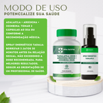 Kit Tadalafila 10mg + Arginina 500mg + Ioimbina 15mg - 30 Cápsulas com Spray Energético Tadala 20ml - Vida Natural