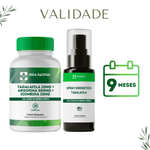 Kit Tadalafila 10mg + Arginina 500mg + Ioimbina 15mg - 30 Cápsulas com Spray Energético Tadala 20ml - Vida Natural