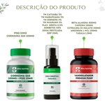Coenzima Q10 100mg + PQQ 10mg - 60 Cápsulas com Spray Energético 20ml - Vitalidade e Energia com Vasodilatador Premium Pump - 60 Cápsulas 