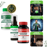 Coenzima Q10 100mg + PQQ 10mg - 60 Cápsulas com Spray Energético 20ml - Vitalidade e Energia com Vasodilatador Premium Pump - 60 Cápsulas 