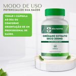 Orégano Extrato Seco 300mg - 60 Cápsulas