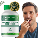 Orégano Extrato Seco 300mg - 60 Cápsulas