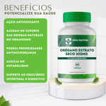 Orégano Extrato Seco 300mg - 60 Cápsulas