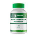 Orégano Extrato Seco 300mg - 60 Cápsulas