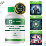 Orégano Extrato Seco 300mg - 60 Cápsulas