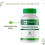 Serrapeptase 30mg - 60 Cápsulas