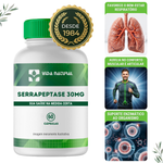 Serrapeptase 30mg - 60 Cápsulas
