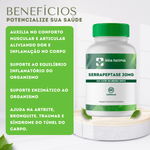 Serrapeptase 30mg - 60 Cápsulas