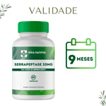 Serrapeptase 30mg - 60 Cápsulas
