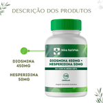 Diosmina 450mg + Hesperidina 50mg - 120 Cápsulas 