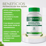 Diosmina 450mg + Hesperidina 50mg - 120 Cápsulas 