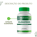 Clomifeno - Combate a Infertilidade - 60 cápsulas