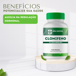 Clomifeno - Combate a Infertilidade - 60 cápsulas