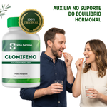 Clomifeno - Combate a Infertilidade - 60 cápsulas