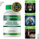 Tadalaf 10mg + Arginina 500mg + L-Citrulina Malato 500mg - Vida Natural 