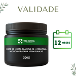 HMB 3g + Beta Alanina 2g + Creatina Monohidratada 100% Pura 5g - 300g 