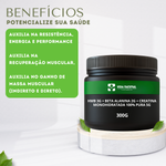 HMB 3g + Beta Alanina 2g + Creatina Monohidratada 100% Pura 5g - 300g 