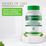 Cúrcuma 95% curcuminoides 130mg + Colágeno UCII 40mg - 30 cápsulas