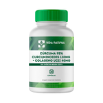 Cúrcuma 95% curcuminoides 130mg + Colágeno UCII 40mg - 30 cápsulas