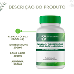 Tadalaf + Turkesterone + Long jack + Arginina - Vida Natural