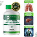 NAC (N-Acetil Cisteína) 600mg - 60 Cápsulas