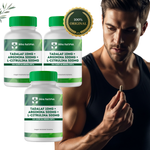 Tadalaf 10mg + Arginina 500mg + L-Citrulina Malato 500mg - COMPRE 2 LEVE 3 