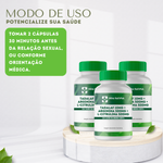Tadalaf 10mg + Arginina 500mg + L-Citrulina Malato 500mg - COMPRE 2 LEVE 3 