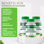 Tadalaf 10mg + Arginina 500mg + L-Citrulina Malato 500mg - COMPRE 2 LEVE 3 