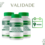 Tadalaf 20mg + Arginina 500mg + L-Citrulina Malato 500mg - COMPRE 2 LEVE 3