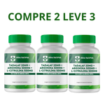 Tadalaf 20mg + Arginina 500mg + L-Citrulina Malato 500mg - COMPRE 2 LEVE 3