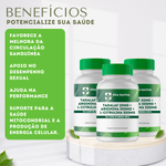 Tadalaf 20mg + Arginina 500mg + L-Citrulina Malato 500mg - COMPRE 2 LEVE 3