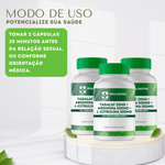 Tadalaf 20mg + Arginina 500mg + L-Citrulina Malato 500mg - COMPRE 2 LEVE 3