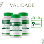 Tadalaf 5mg + Arginina 500mg + L-Citrulina Malato 500mg - COMPRE 2 LEVE 3