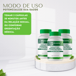 Tadalaf 5mg + Arginina 500mg + L-Citrulina Malato 500mg - COMPRE 2 LEVE 3