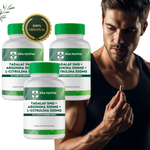Tadalaf 5mg + Arginina 500mg + L-Citrulina Malato 500mg - COMPRE 2 LEVE 3