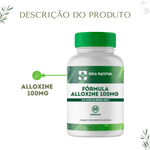 Fórmula Alloxine 100mg - 60 Cápsulas 