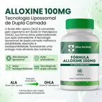 Fórmula Alloxine 100mg - 60 Cápsulas 