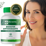 Booster Antioxidante Avançado 60 Cápsulas - Prevenção do Envelhecimento