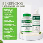 Kit 1 Tadalaf 20mg + Arginina 500mg - 60 Cápsulas com 1  Minoxidil 5% + Finasterida 1% 120 ml 