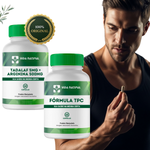 Kit 1 Tadalaf 5mg + Arginina 500mg - 60 Cápsulas com 1  Fórmula TPC  (Terapia Pós Ciclo) - 60 Cápsulas